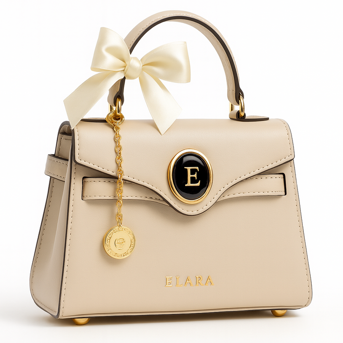ELARA Icona Belle 21 — Crème, Ovale Jewel, Silk Bow