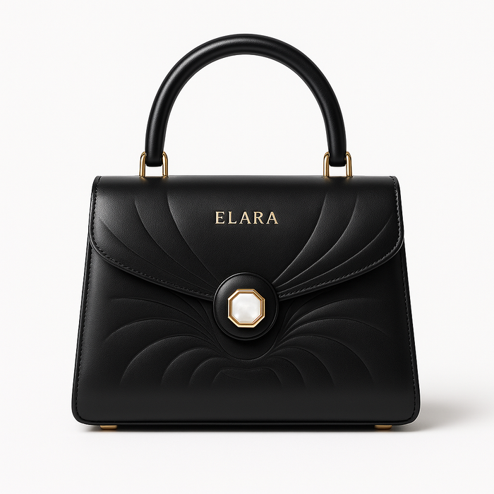 ELARA Icona Radiant 22 — Noir, Halo Jewel
