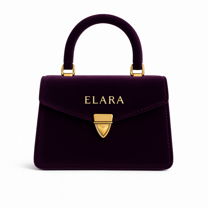 ELARA Velour Royale — Imperial Amaranth Edition