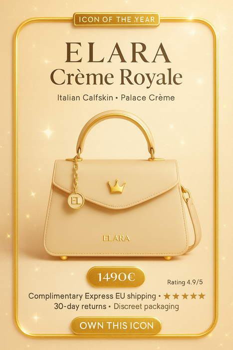 ELARA — Crème Royale (Italian Calfskin)
