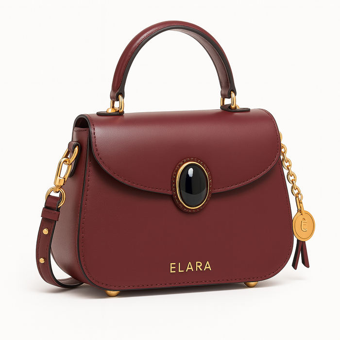 ELARA Ovale Jewel 20 — Bordeaux