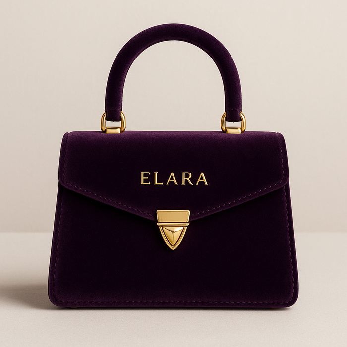 ELARA Velour Royale — Imperial Amaranth Edition