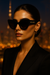 ELARA Velvet Eclipse – Limited Edition Black Cat-Eye