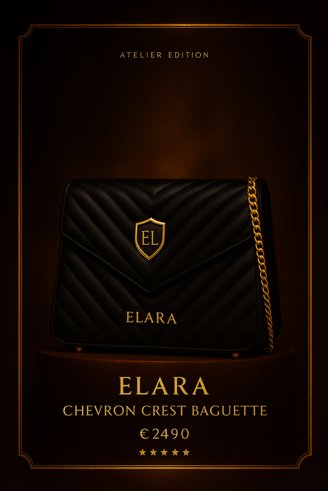 ELARA — Chevron Crest Baguette