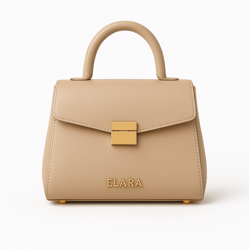 ELARA — Warm Taupe, Jewel Lock