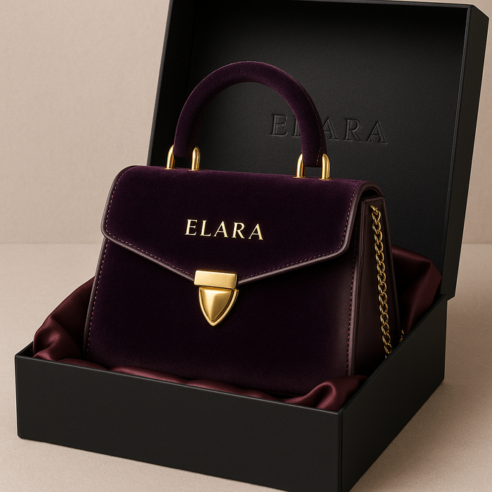 ELARA Velour Royale — Imperial Amaranth Edition