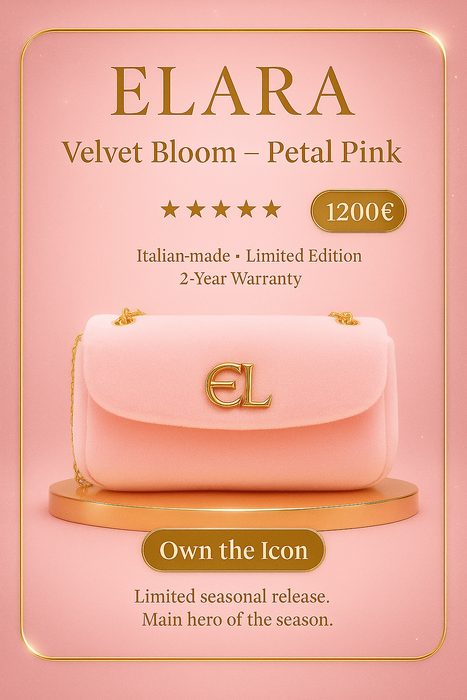 EL Velvet Bloom — Petal Pink Edition