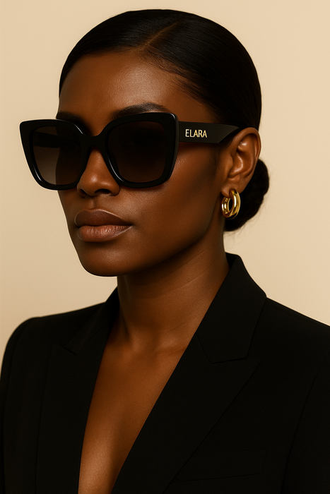 ELARA  Icon — Noir Oversize