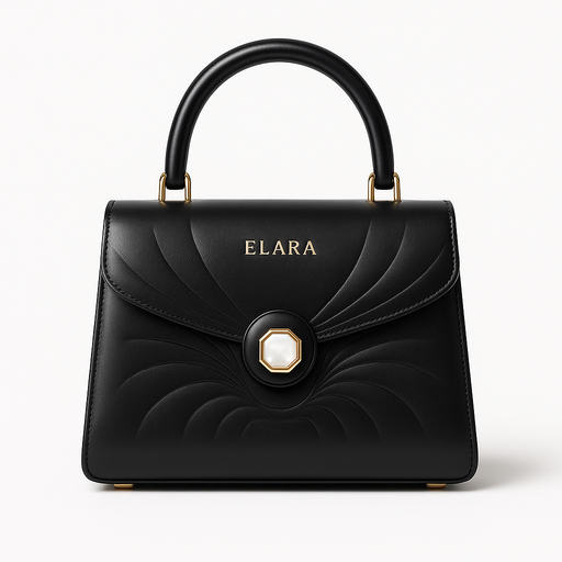 ELARA Icona Radiant 22 — Noir, Halo Jewel
