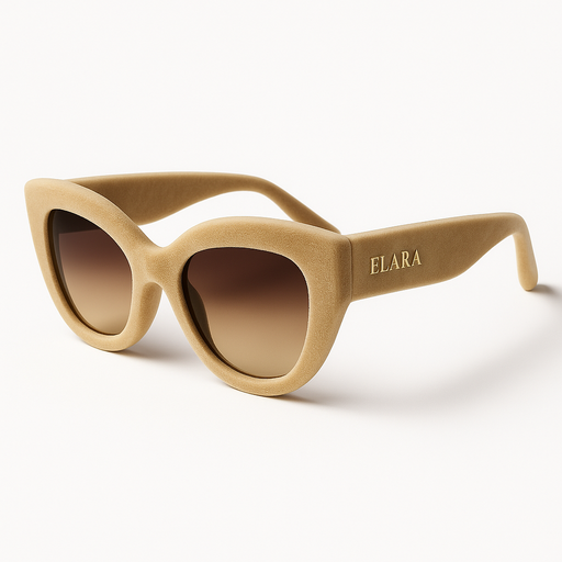 ELARA - Solar Crème – Velvet Sunglasses