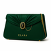 ELARA — Emerald Drapé Medallion Baguette