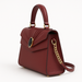 ELARA Icona Drapée 22 — Bordeaux, Ovale Onyx, Chain Strap