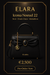 ELARA Icona Noeud 22 — Noir, Ovale Onyx, Medallion