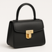 ELARA — Noir Box Calf, Jewel Lock