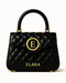 ELARA Noire Royale Quilted Calfskin Emblem Edition