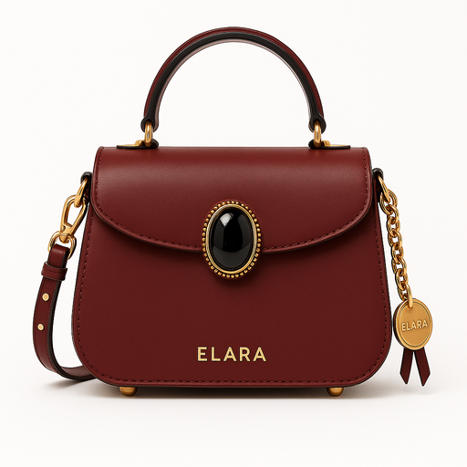 ELARA Ovale Jewel 20 — Bordeaux