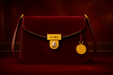 ELARA Velvet Étoile — Royal Burgundy
