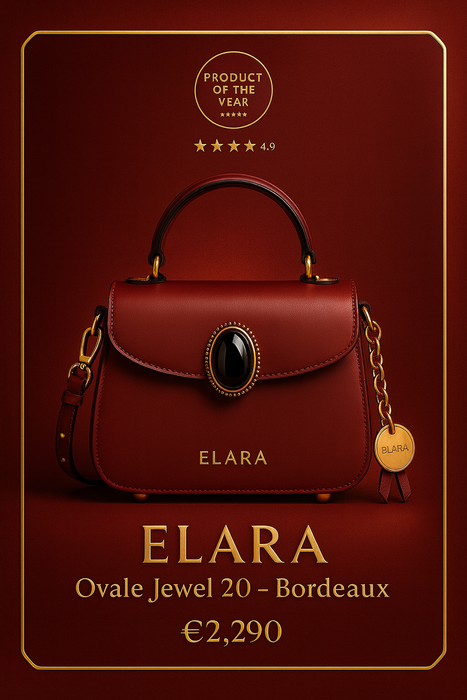 ELARA Ovale Jewel 20 — Bordeaux